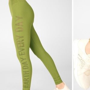 FABLETICS sculptknit and power hold leggings. Both size:Medium.